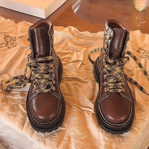 Sandro Elton Combat Boots Burgundy size 39